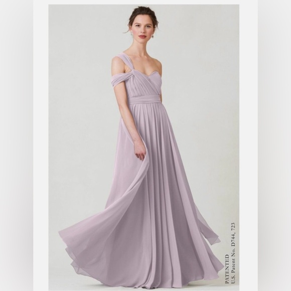 Jenny Yoo Convertible Bridesmaid Dress Mira - Picture 1 of 12